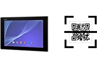 Comment lire les codes QR sur un Sony Xperia Z2 Tablet Wi-Fi ?