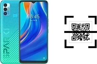 Comment lire les codes QR sur un Tecno Spark 7T ?