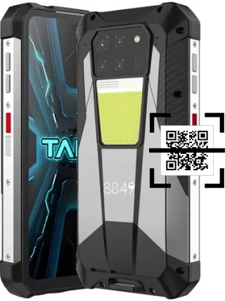 Comment lire les codes QR sur un Unihertz 8849 Tank 3 ?