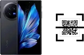 Comment lire les codes QR sur un vivo X Fold3 ?