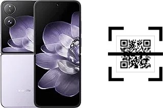 Comment lire les codes QR sur un Xiaomi Mix Flip ?