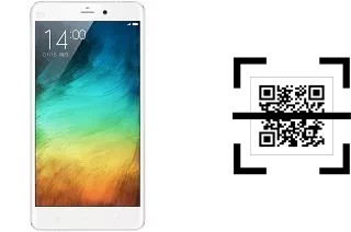 Comment lire les codes QR sur un Xiaomi Mi Note ?