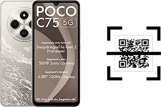 Comment lire les codes QR sur un Xiaomi Poco C75 5G ?
