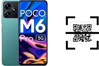 Comment lire les codes QR sur un Xiaomi Poco M6 Pro ?