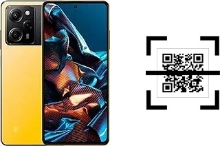 Comment lire les codes QR sur un Xiaomi Poco X5 Pro ?