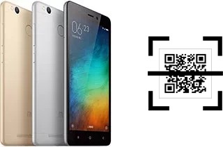 Comment lire les codes QR sur un Xiaomi Redmi 3s Prime ?