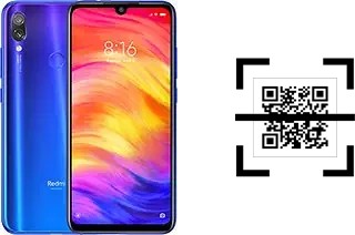 Comment lire les codes QR sur un Xiaomi Redmi Note 7 Pro ?
