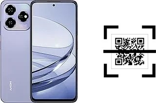 Comment lire les codes QR sur un ZTE Axon 60 ?