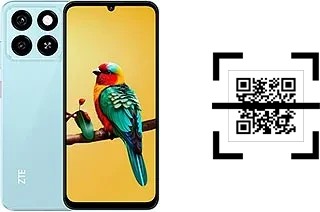 Comment lire les codes QR sur un ZTE Blade A55 ?