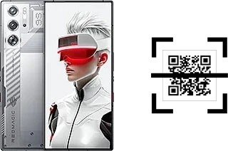Comment lire les codes QR sur un ZTE nubia Red Magic 9S Pro+ ?
