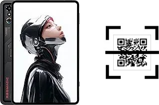 Comment lire les codes QR sur un ZTE RedMagic Tablet 3 Pro ?