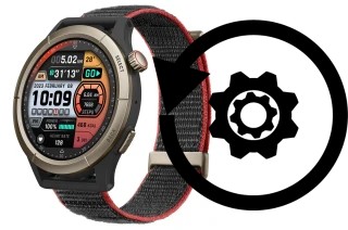 Comment réinitialiser ou reset un Amazfit Cheetah Pro
