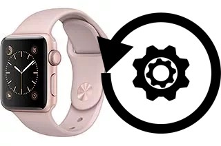 Comment réinitialiser ou reset un Apple Watch Series 2 Sport 38mm
