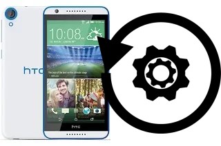 Comment réinitialiser ou reset un HTC Desire 820