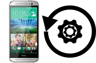 Comment réinitialiser ou reset un HTC One (M8) dual sim