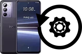 Comment réinitialiser ou reset un HTC U23