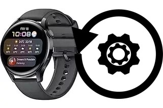 Comment réinitialiser ou reset un Huawei Watch 3