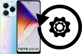 Comment réinitialiser ou reset un Infinix Note 40X 5G