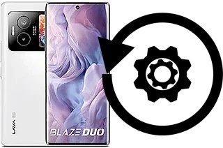 Comment réinitialiser ou reset un Lava Blaze Duo