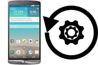 Comment réinitialiser ou reset un LG G3