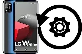 Comment réinitialiser ou reset un LG W41+