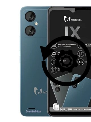 Comment réinitialiser ou reset un Mobicel IX