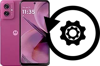 Comment réinitialiser ou reset un Motorola Moto G55