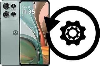 Comment réinitialiser ou reset un Motorola Moto G75