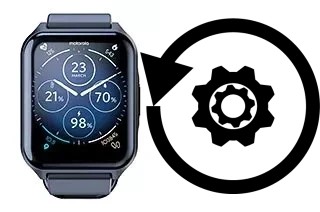 Comment réinitialiser ou reset un Motorola Moto Watch 70