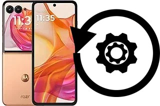 Comment réinitialiser ou reset un Motorola Razr 50 Ultra