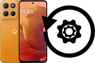 Comment réinitialiser ou reset un Motorola Moto G15