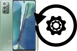 Comment réinitialiser ou reset un Samsung Galaxy Note20