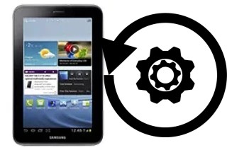 Comment réinitialiser ou reset un Samsung Galaxy Tab 2 7.0 P3100