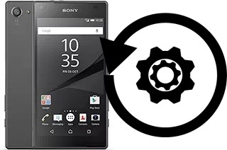 Comment réinitialiser ou reset un Sony Xperia Z5 Compact