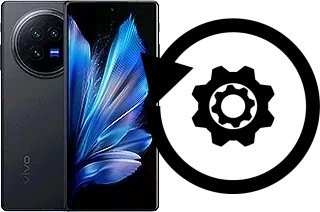 Comment réinitialiser ou reset un vivo X Fold3
