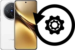 Comment réinitialiser ou reset un vivo X200