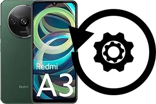 Comment réinitialiser ou reset un Xiaomi Redmi A3