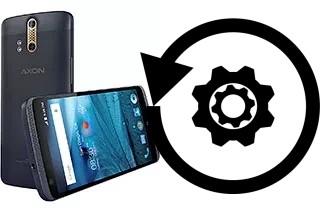 Comment réinitialiser ou reset un ZTE Axon Pro