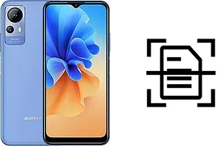 Numériser un document sur un Acer one Liquid S162E4