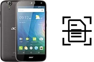 Numériser un document sur un Acer Liquid Z630S