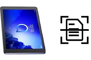 Numériser un document sur un alcatel 3T 10