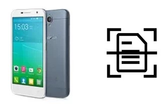 Numériser un document sur un alcatel Idol 2 Mini