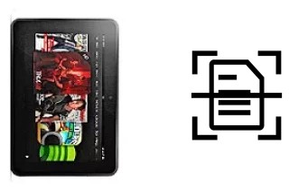 Numériser un document sur un Amazon Kindle Fire HD 8.9
