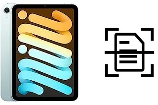Numériser un document sur un Apple iPad mini (2024)