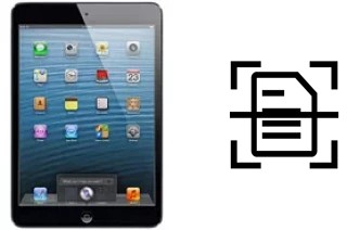 Numériser un document sur un Apple iPad mini Wi-Fi + Cellular