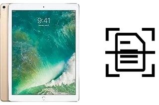 Numériser un document sur un Apple iPad Pro 12.9