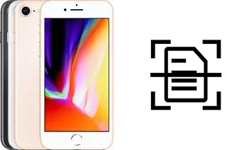 Numériser un document sur un Apple iPhone 8