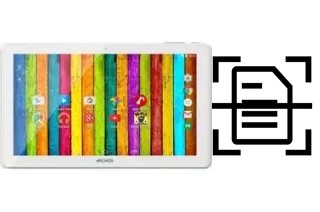 Numériser un document sur un Archos 101d Neon