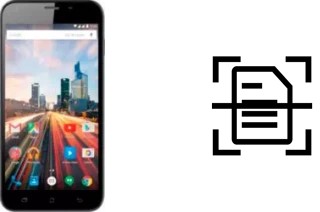 Numériser un document sur un Archos 55 Helium+