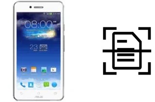 Numériser un document sur un Asus PadFone Infinity 2